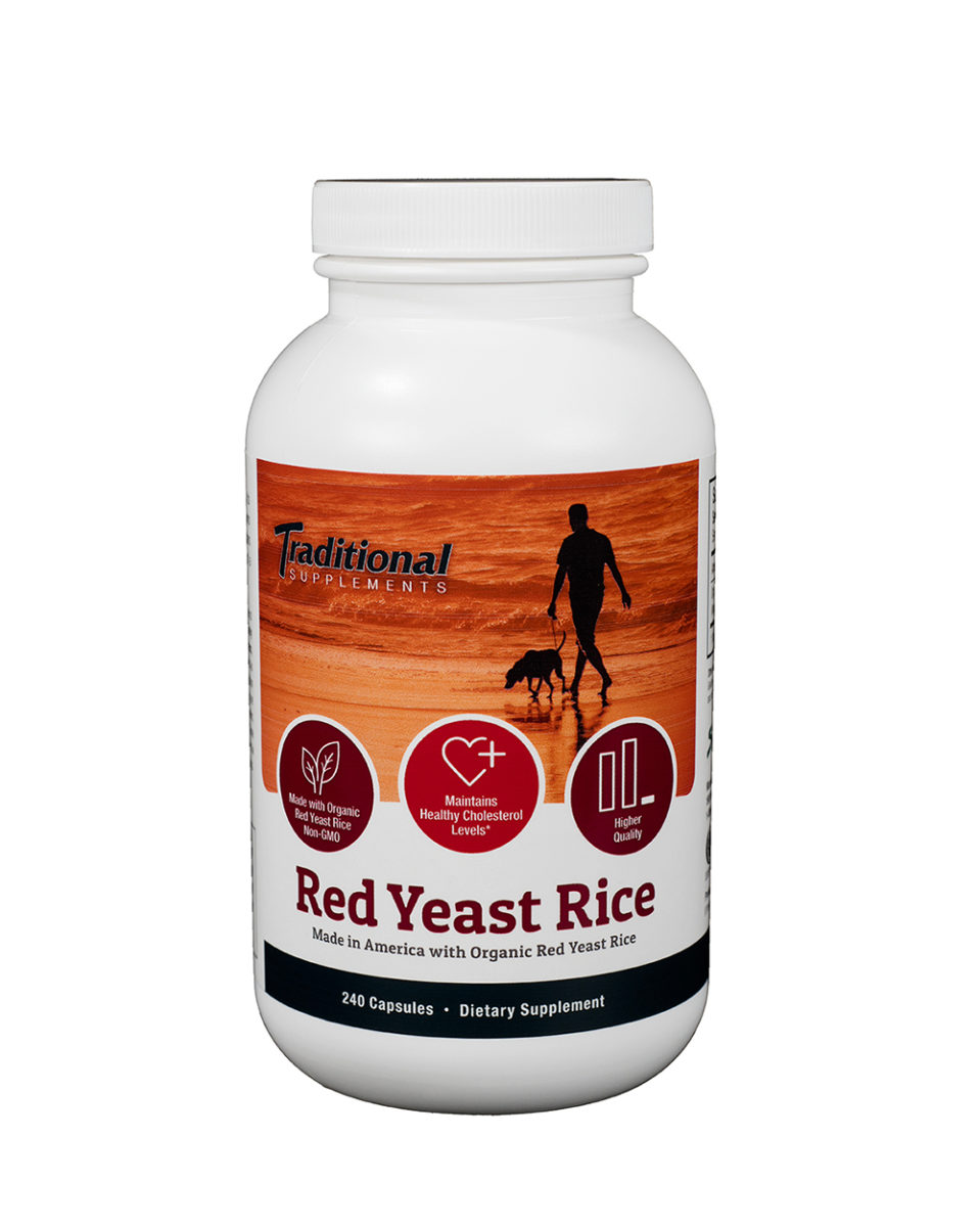 Traditional Supplements Red Yeast Rice 240 Sylvan Wellness
