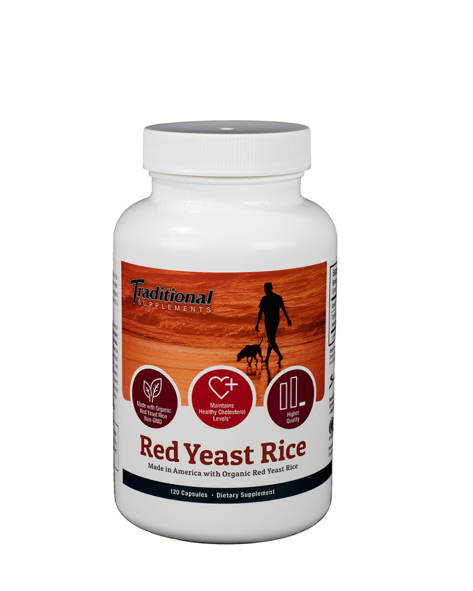 Traditional Supplements Red Yeast Rice 120 Sylvan Wellness