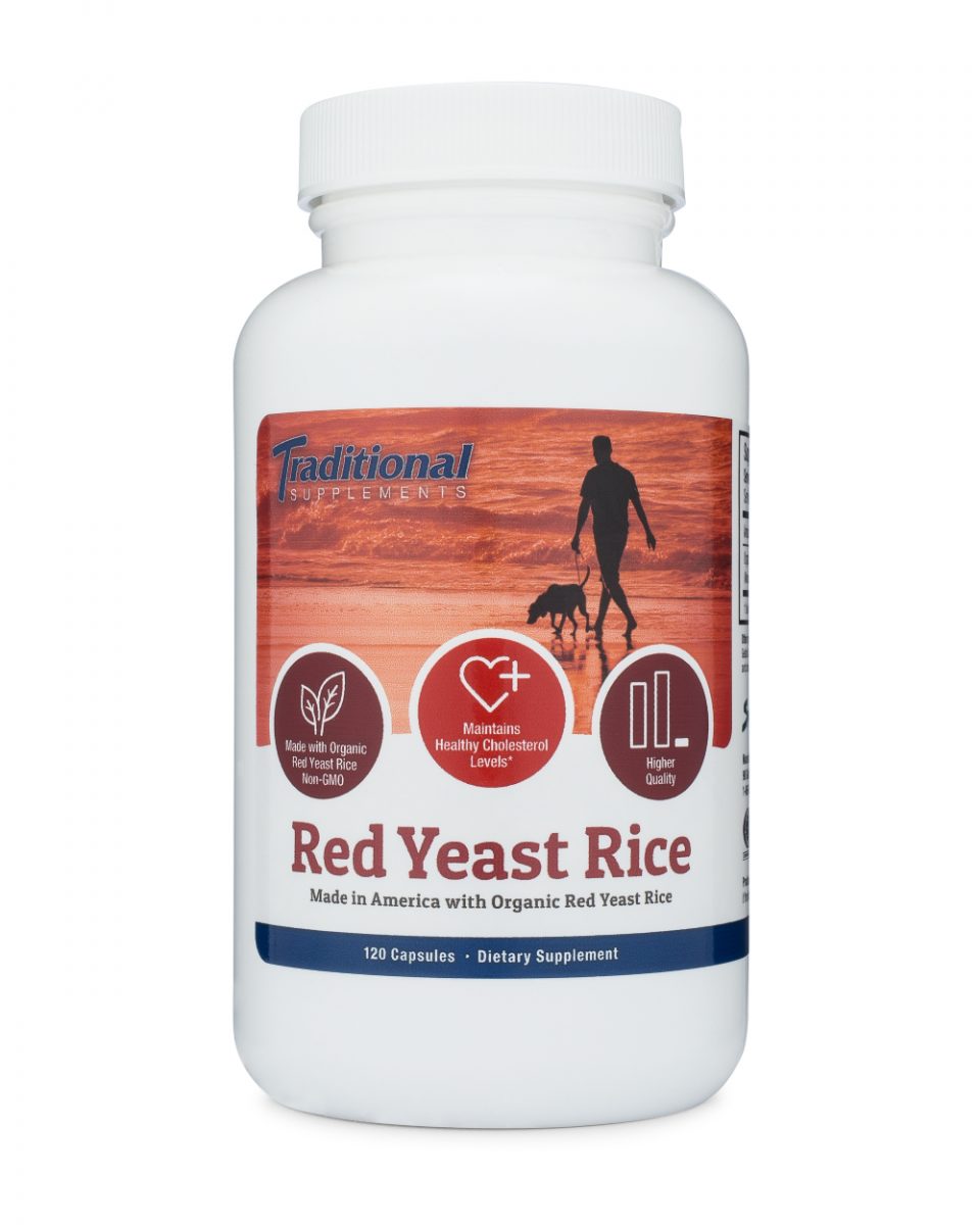 Traditional Supplements Red Yeast Rice 120 Sylvan Wellness